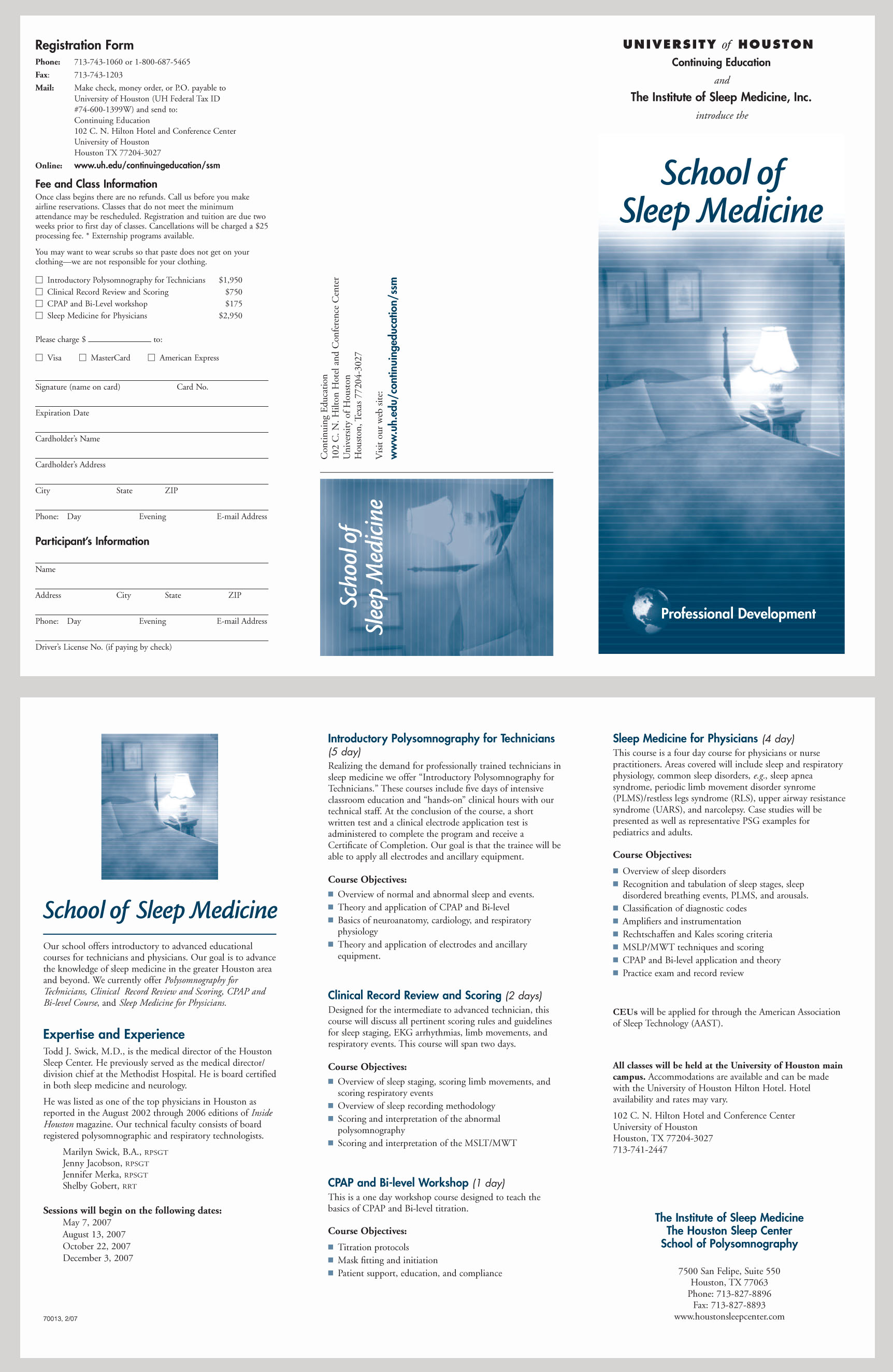 Sleep Brochure