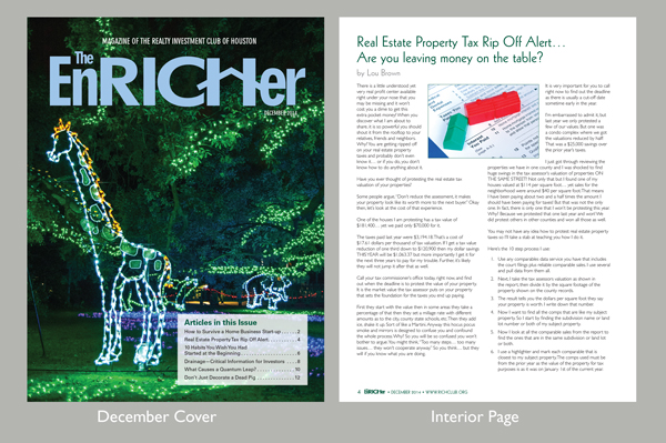 EnRICHER Newsletter